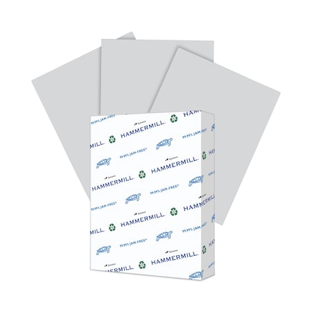 HAMMERMILL Paper, Colored, Gray, PK500 10288-9